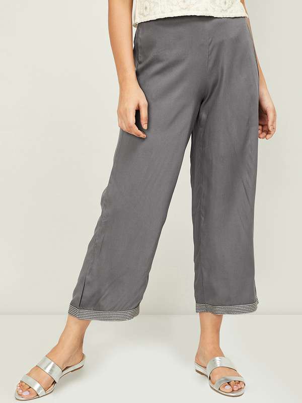 Melange palazzo pants online clearance