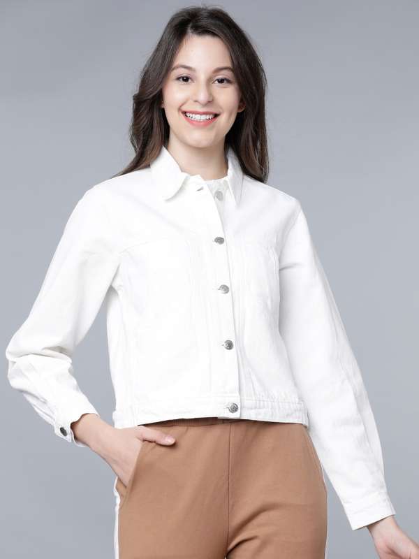 white jeans myntra