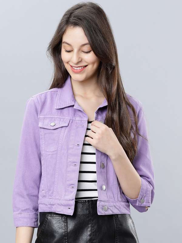 Purple ladies jacket clearance