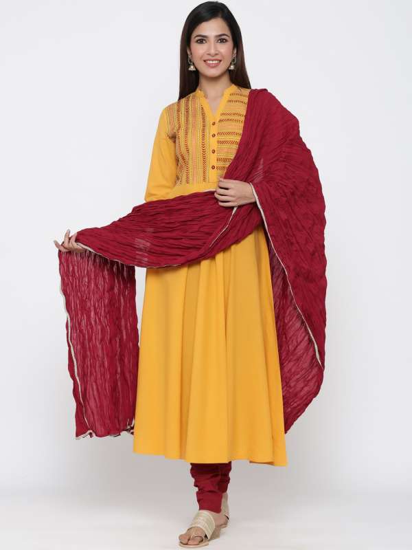 Churidar cotton deals tops