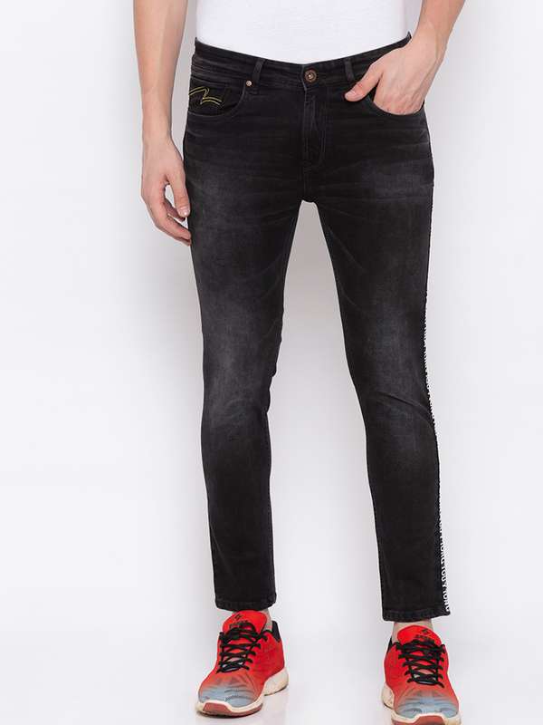 spykar black jeans online