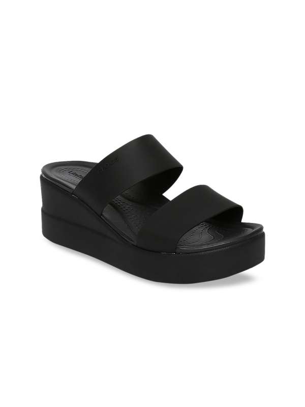 crocs sandals with heels