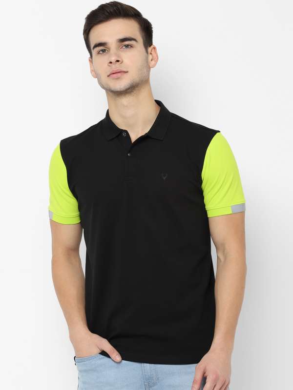 allen solly t shirts myntra