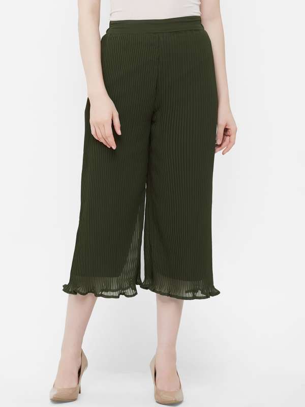 palazzo pants online myntra