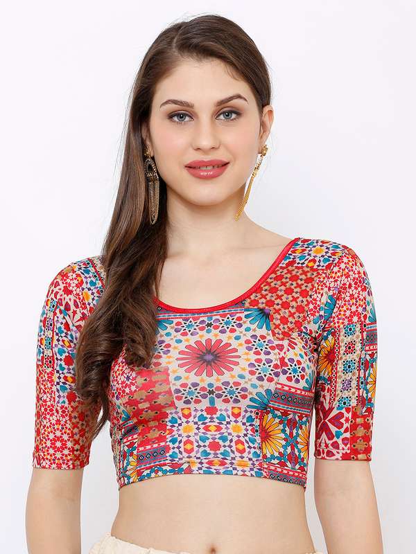 saree sweater blouse