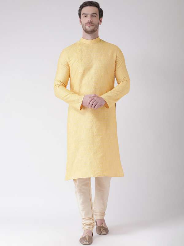 Yellow colour kurtis online deals