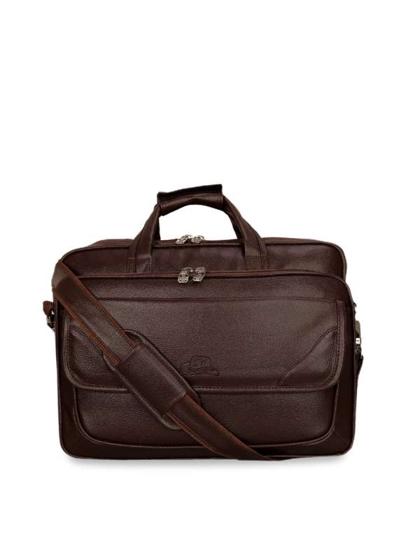 Leather World Brown Laptop Bags Buy Leather World Brown Laptop Bags online in India