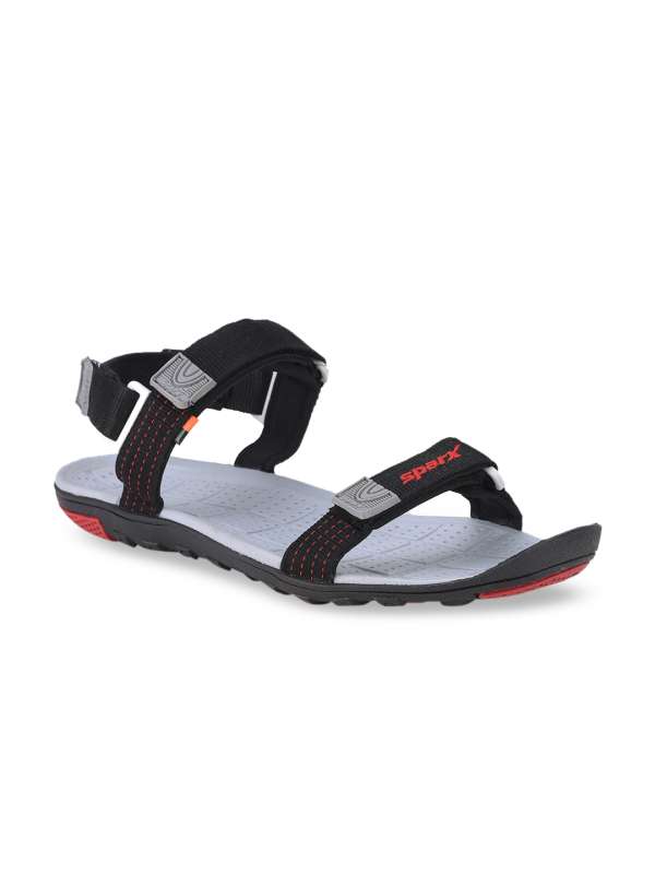 sparx sandals black