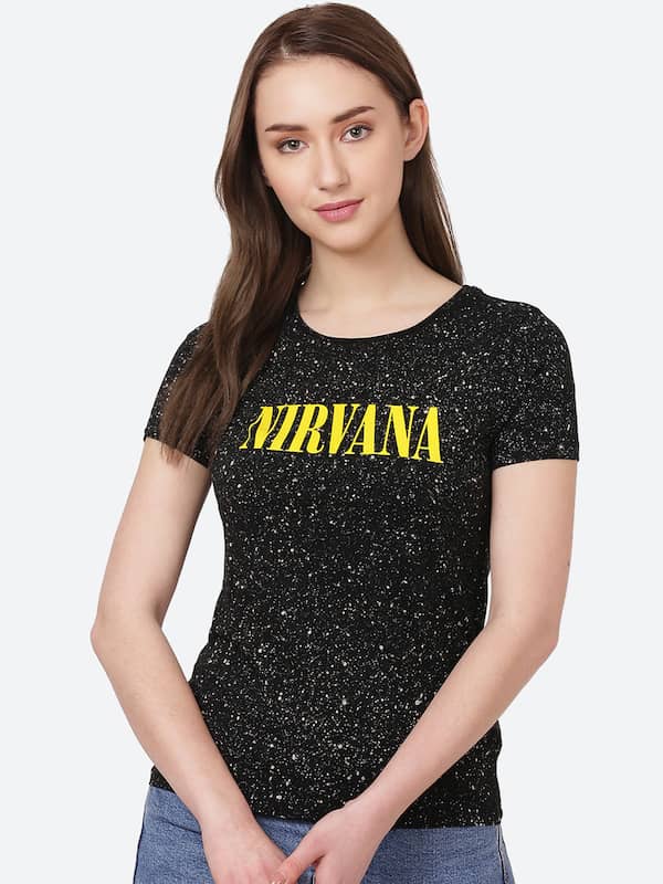 Mange broderi psykologi Nirvana T Shirt Goa - Buy Nirvana T Shirt Goa online in India