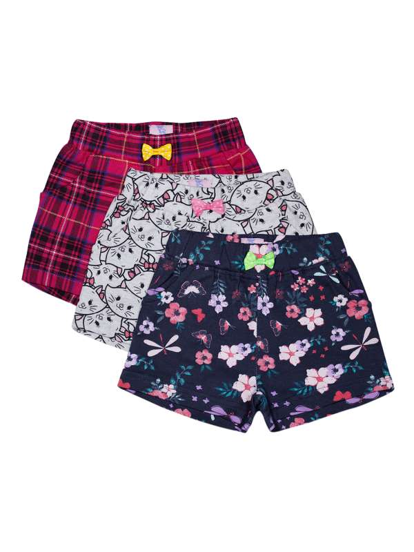 Shorts for hot sale girls myntra