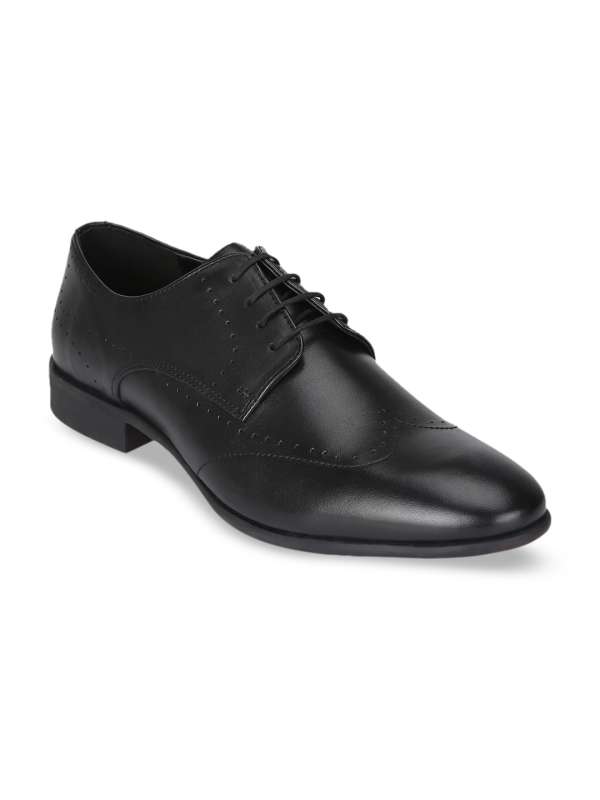 red tape lace up formal shoes