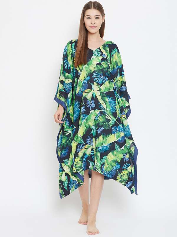 myntra kaftan nighty