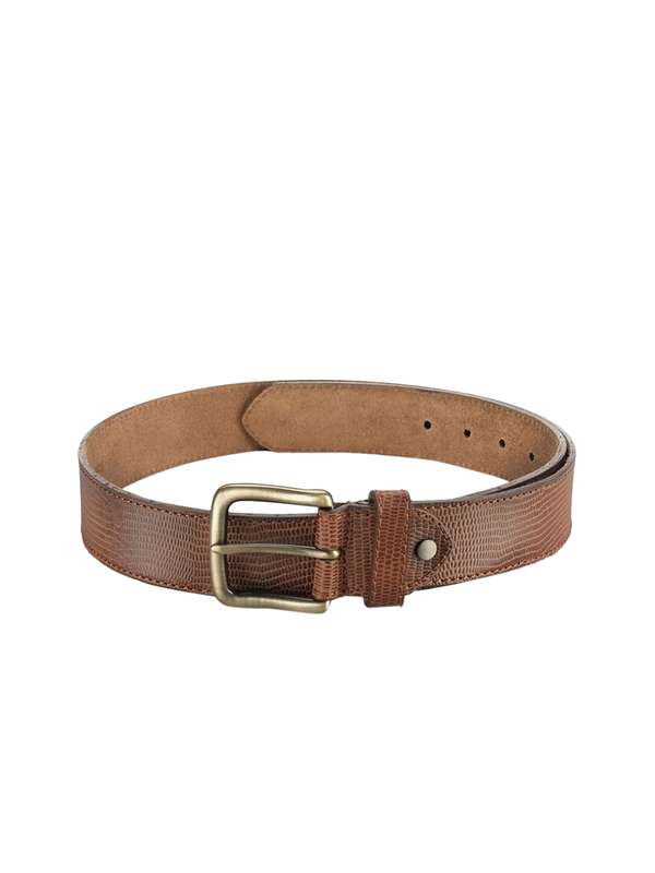 fastrack leather belt