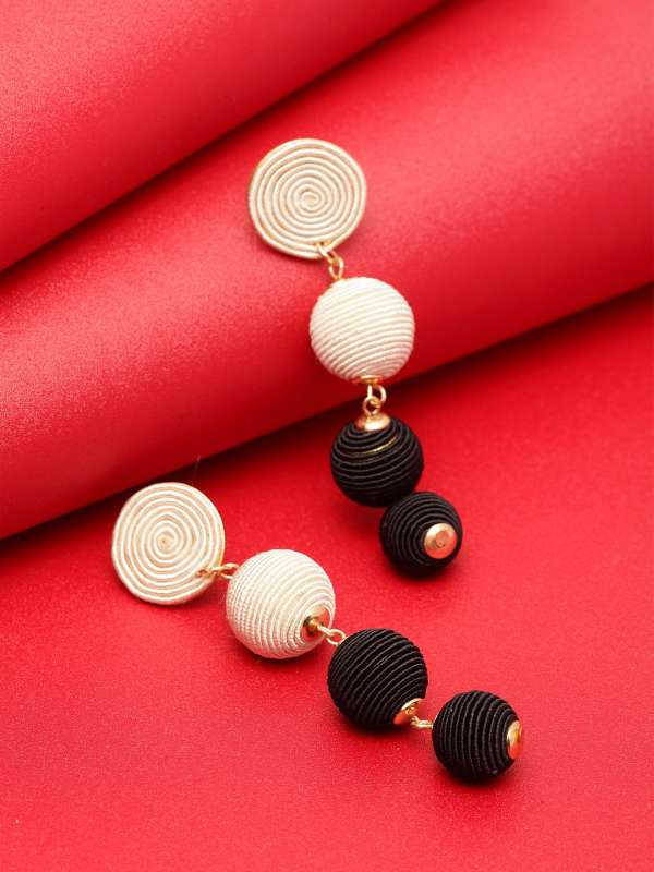 Buy black metal best sale earrings online