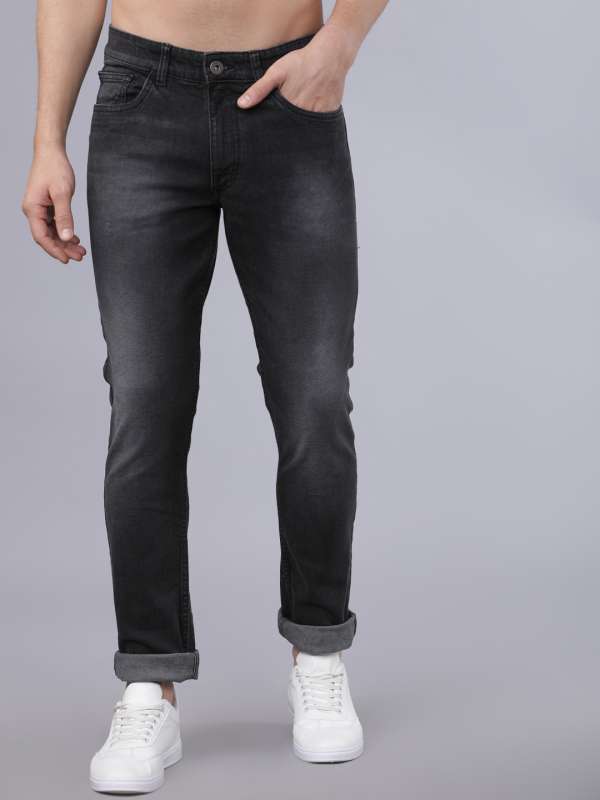 black jeans men myntra