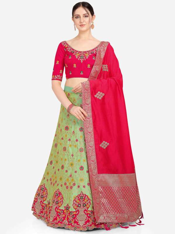 banarasi lehenga myntra