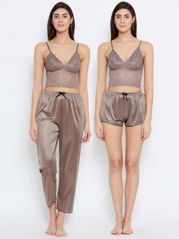 Buy Satin Women Night Suits online in India