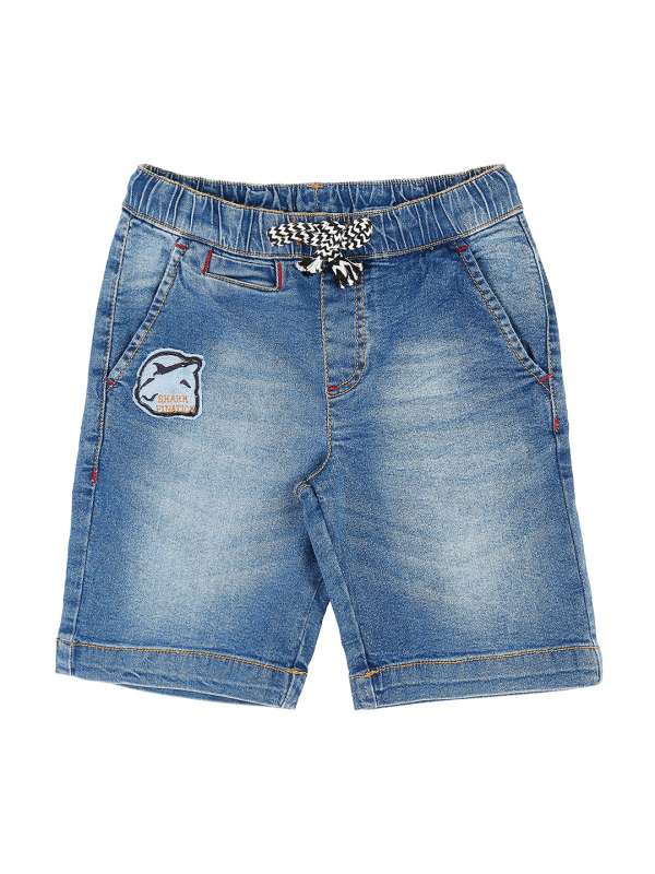 myntra denim shorts