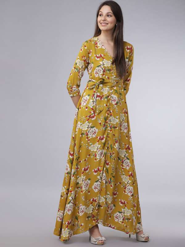 Tokyo talkies maxi dresses on myntra discount