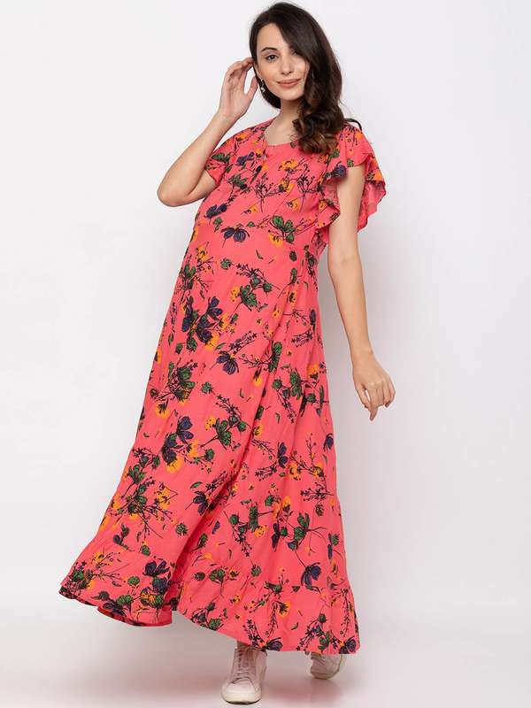 Maternity dresses myntra clearance