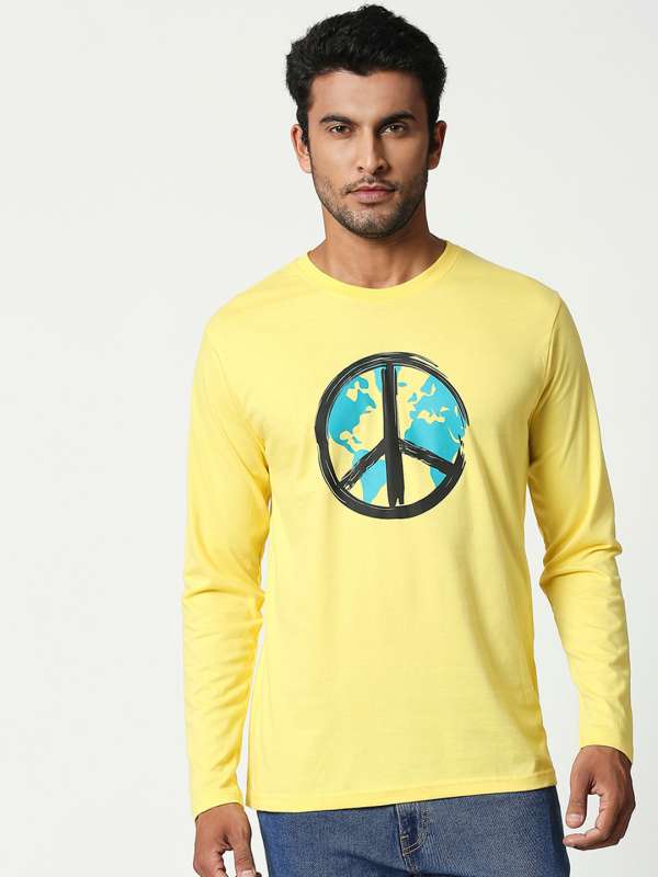 bewakoof peace t shirt