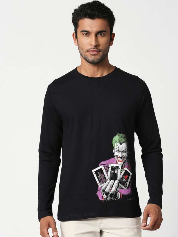 Joker t top shirt full sleeve