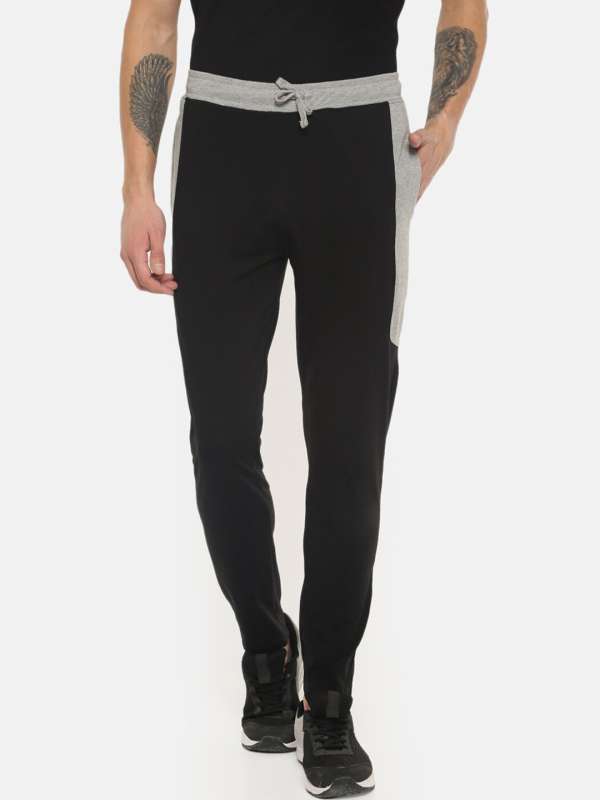 Adidas originals joggers with cut and sew in black top