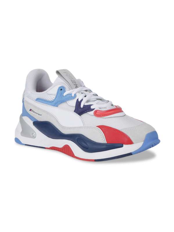 puma white sneakers myntra