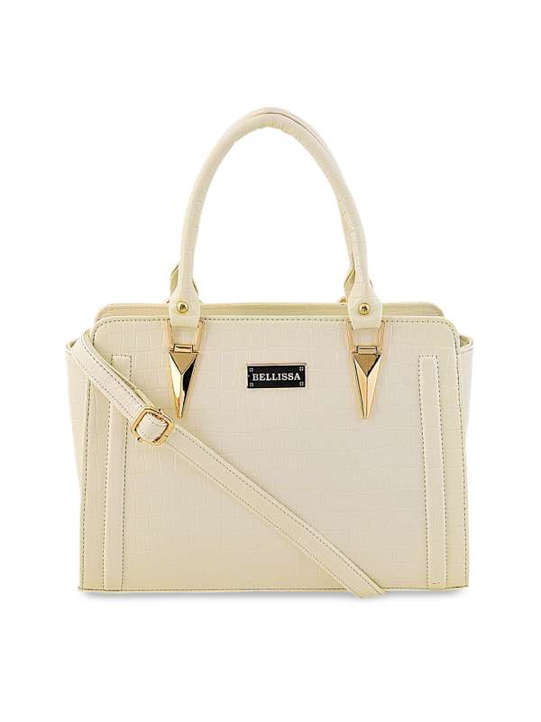 Buy Bellissa Maroon Textured Medium Snakeskin Handbag Online At