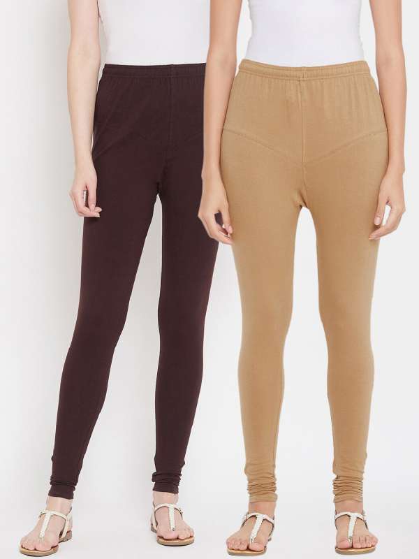 Coffee Brown Leggings Buy Coffee Brown Leggings online in India