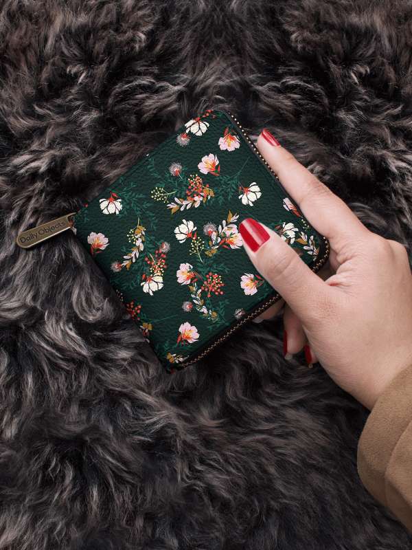 Floral wallets online top