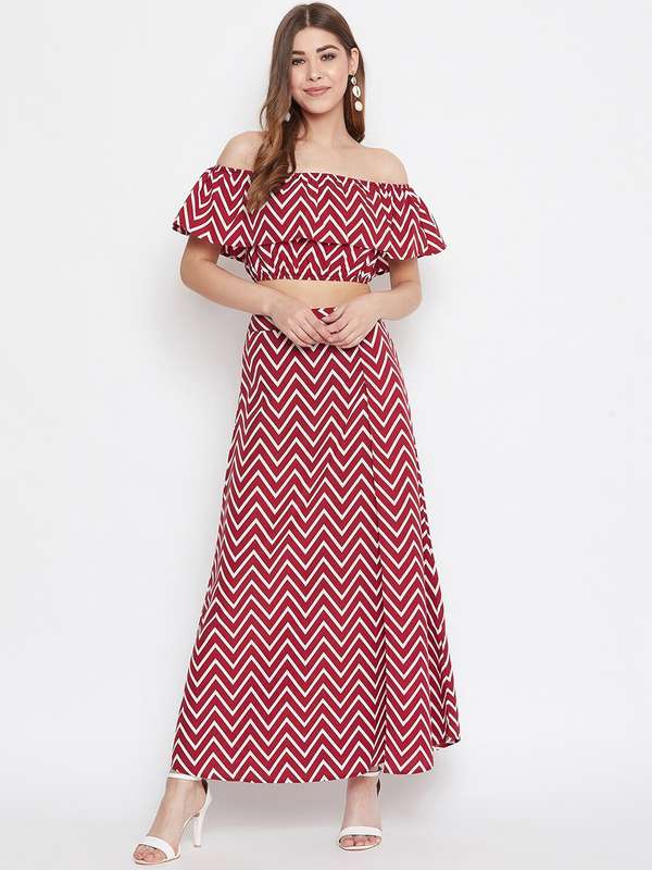 Off shoulder dress myntra Clearance