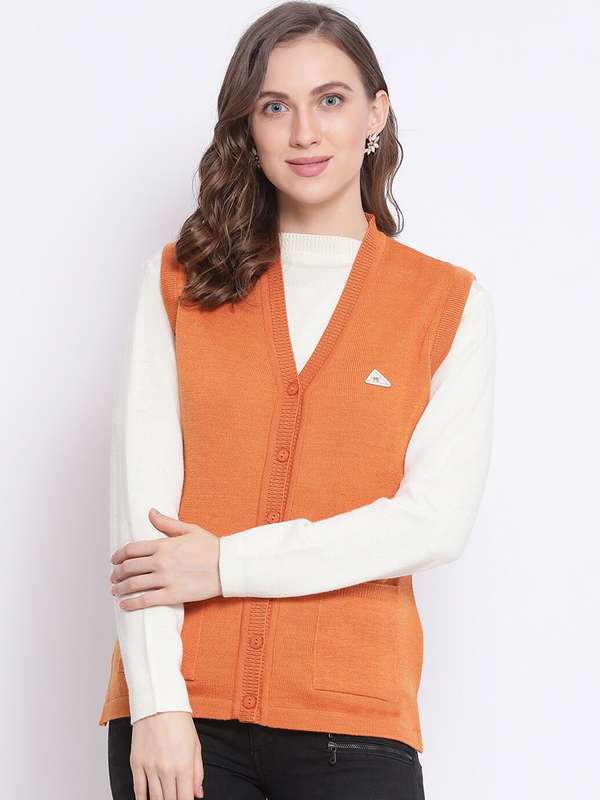 sleeveless cardigan womens india