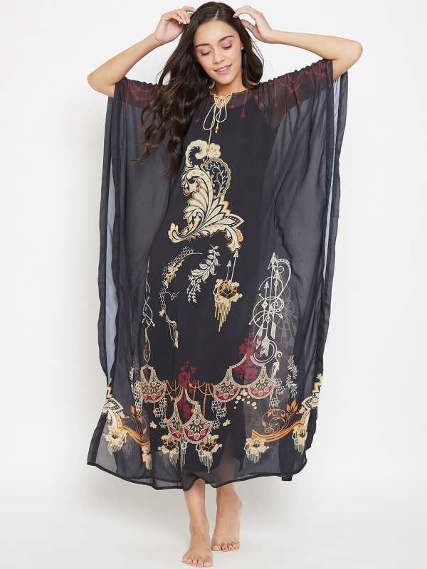 myntra kaftan nighty