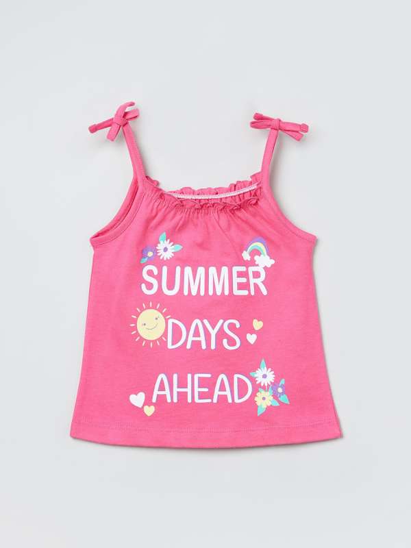 baby pink nike top