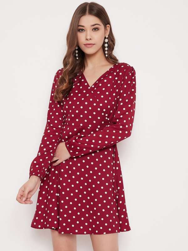 Wrap dress jabong top