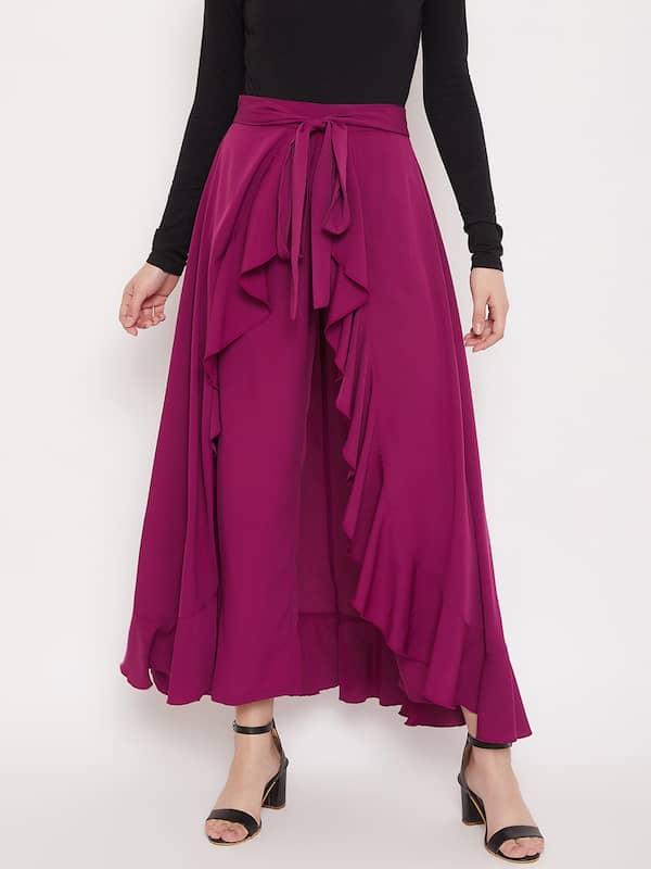 Simplee Belted Pants Totally Look Like a Maxi Skirt