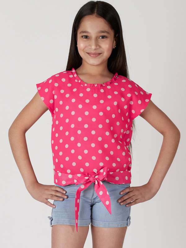 polka dots tops jabong