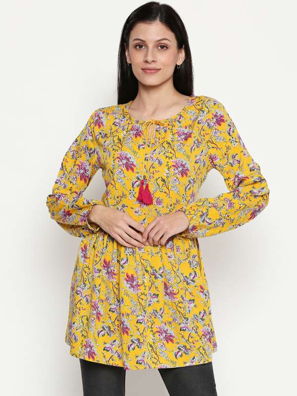 Thigh store length tunics