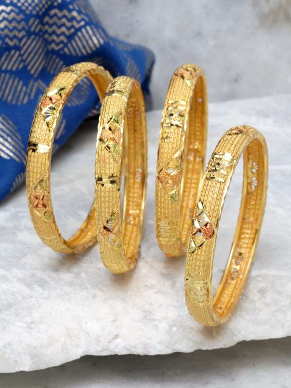 Meenakari gold hot sale bangles design