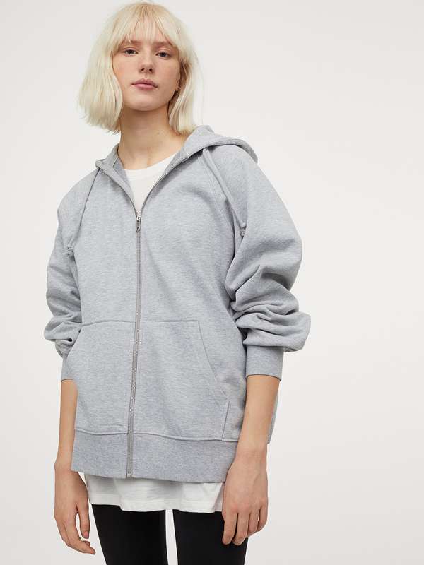 Oversized hoodie myntra clearance
