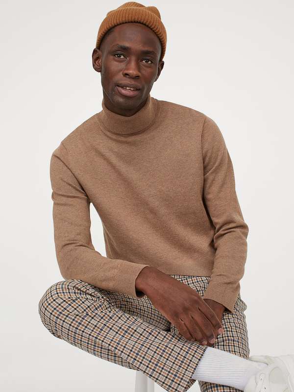 polo neck sweater