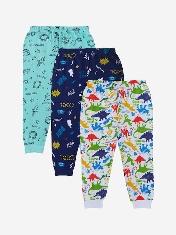 AquaGuard Girls Baby Rib Pajama Pant 2-Pack 
