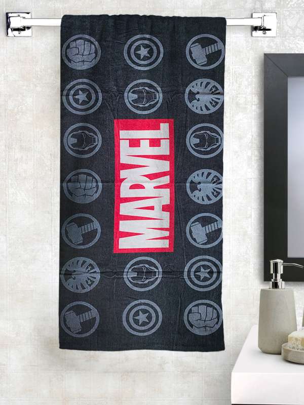 Avengers bath towel 2025 set