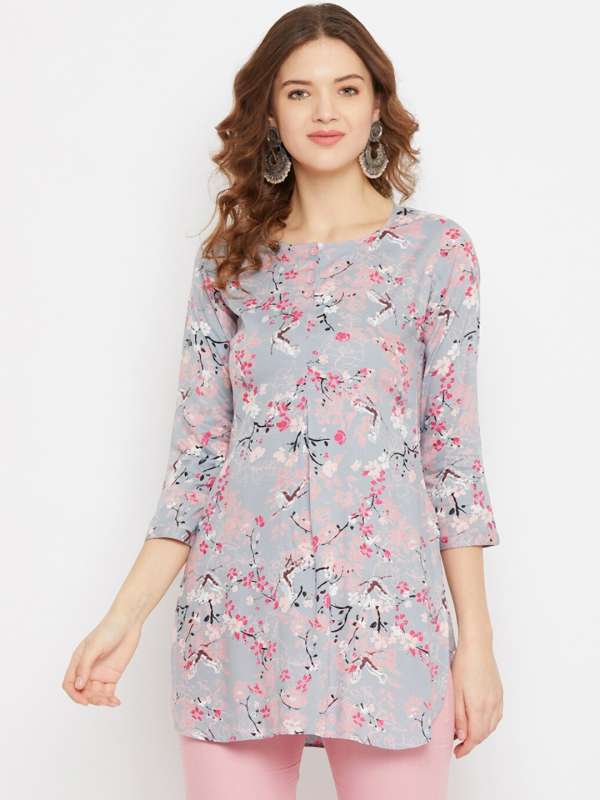 Grey Kurtis Shop Online for Grey Kurtis in India Myntra