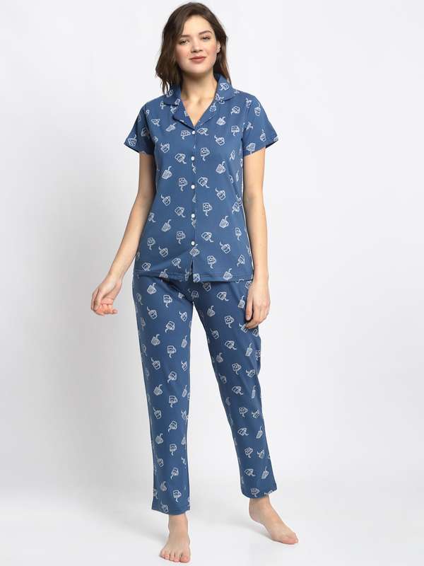 Pyjamas myntra clearance
