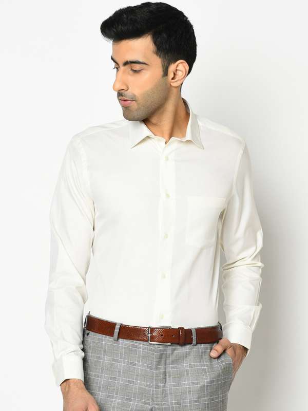 cream colour formal shirt Promotions