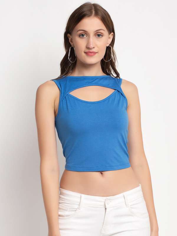 Blue Sleeveless Top 6971244.htm Buy Blue Sleeveless Top 6971244
