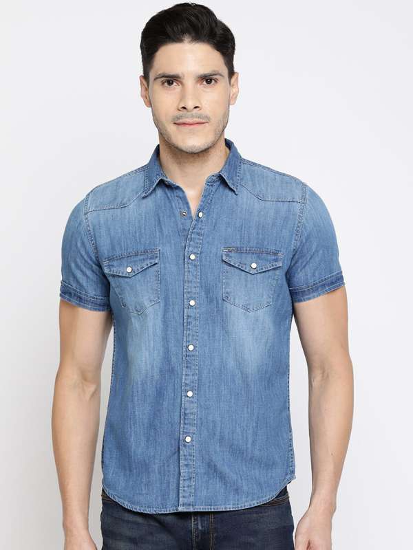 jeans shirt myntra