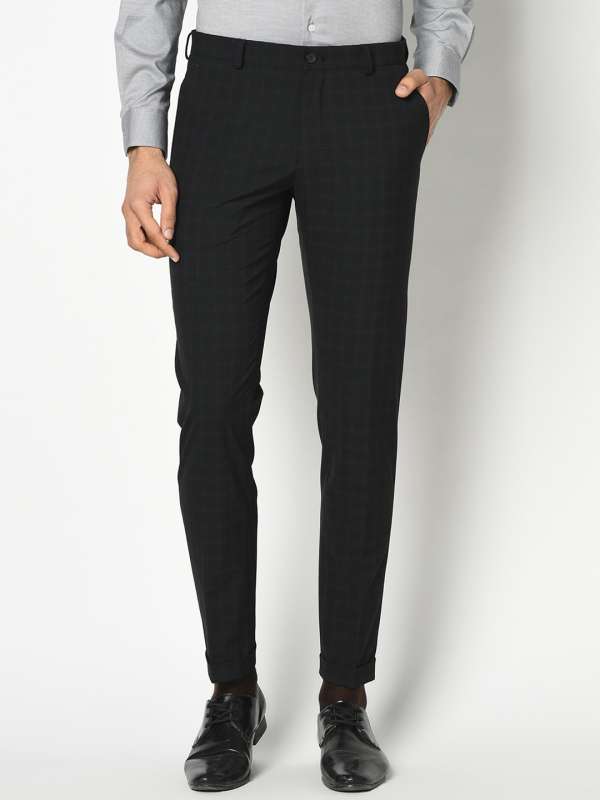 Skinny Fit Suit trousers  Black  Men  HM IN